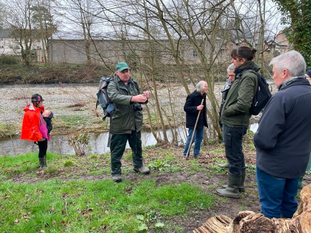 "River Man" Dewi Roberts talking about rivers